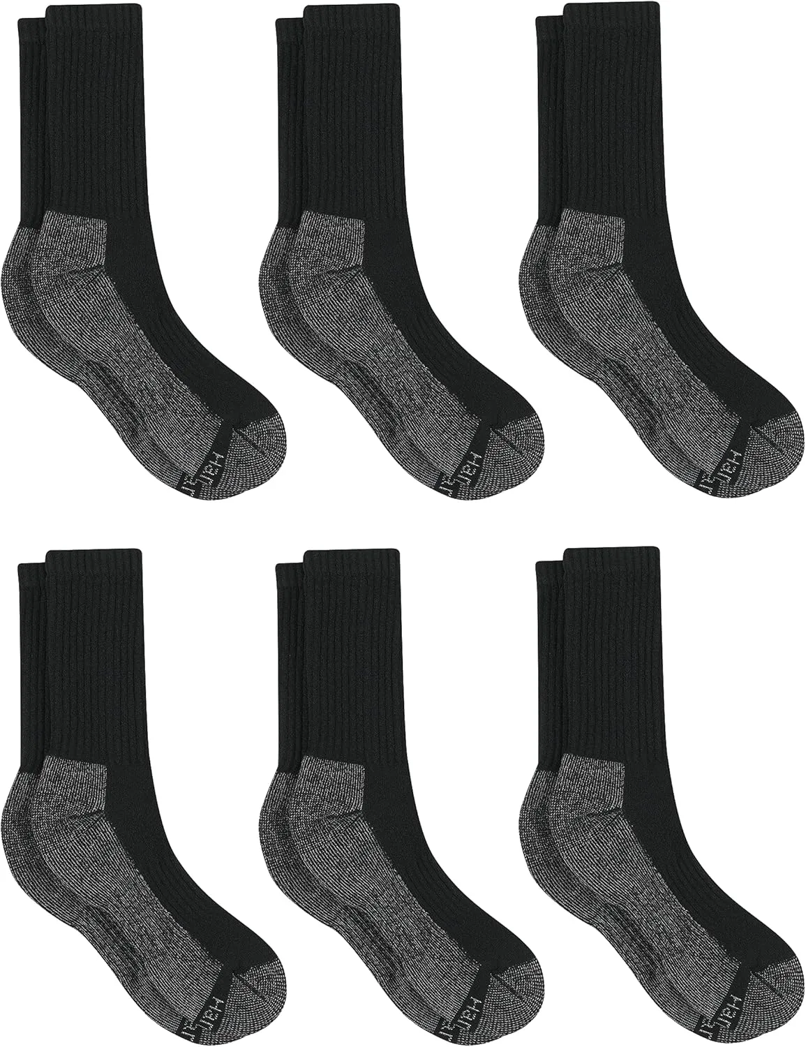 Hanes Men's Work Socks, 6-Pack