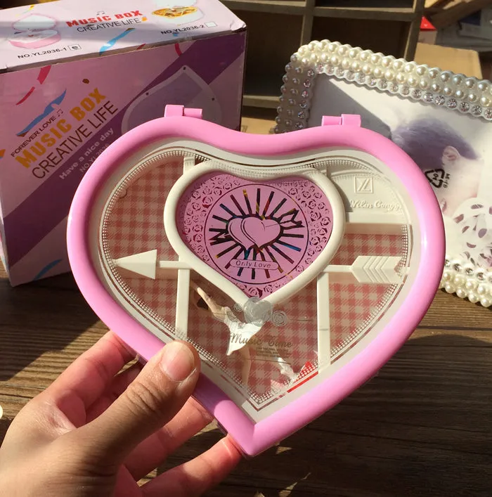 Heart Shape Music Box