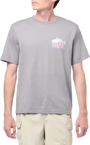 HUK Men's Fishing Graphic Tee, Performance Short Sleeve, Quick-Dry