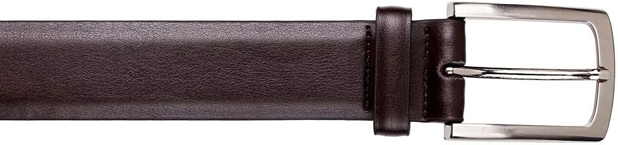 KM Legend Mens Genuine Leather Dress - Classic & Fashion For Work Business And Casual Belt