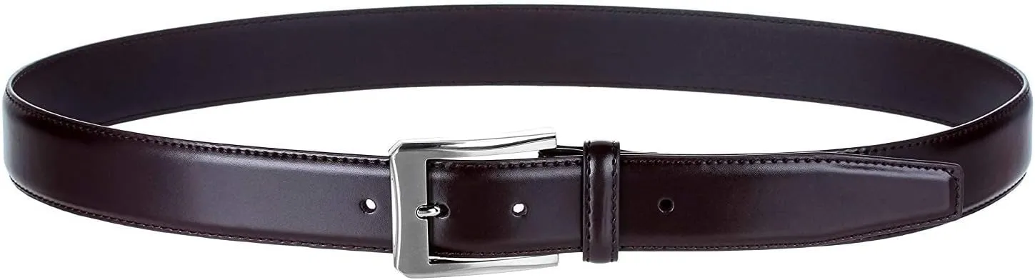 KM Legend Mens Genuine Leather Dress - Classic & Fashion For Work Business And Casual Belt