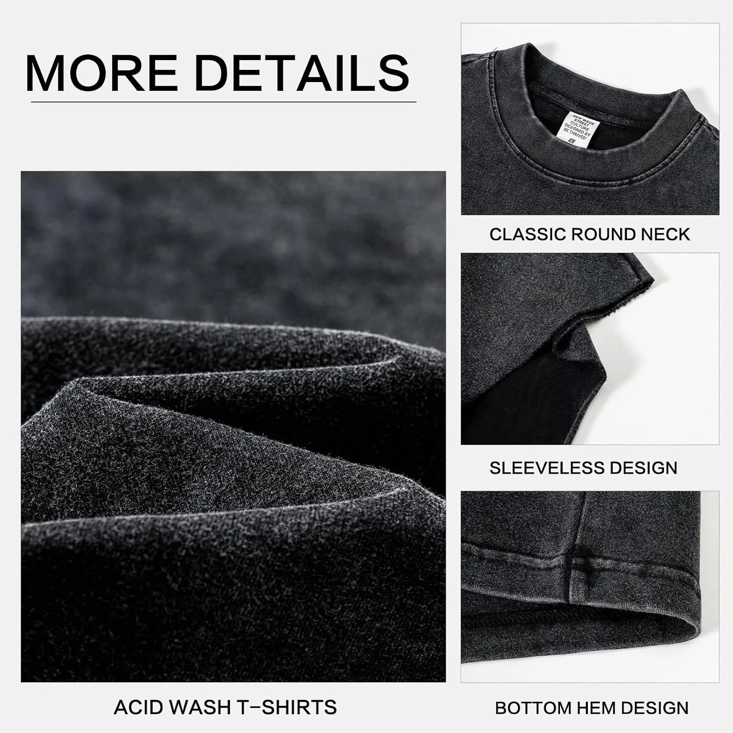 Mens Cotton Sleeveless Tank Tops Cut Off Muscle Gym T Shirts Running Beach Loose Fit Tees