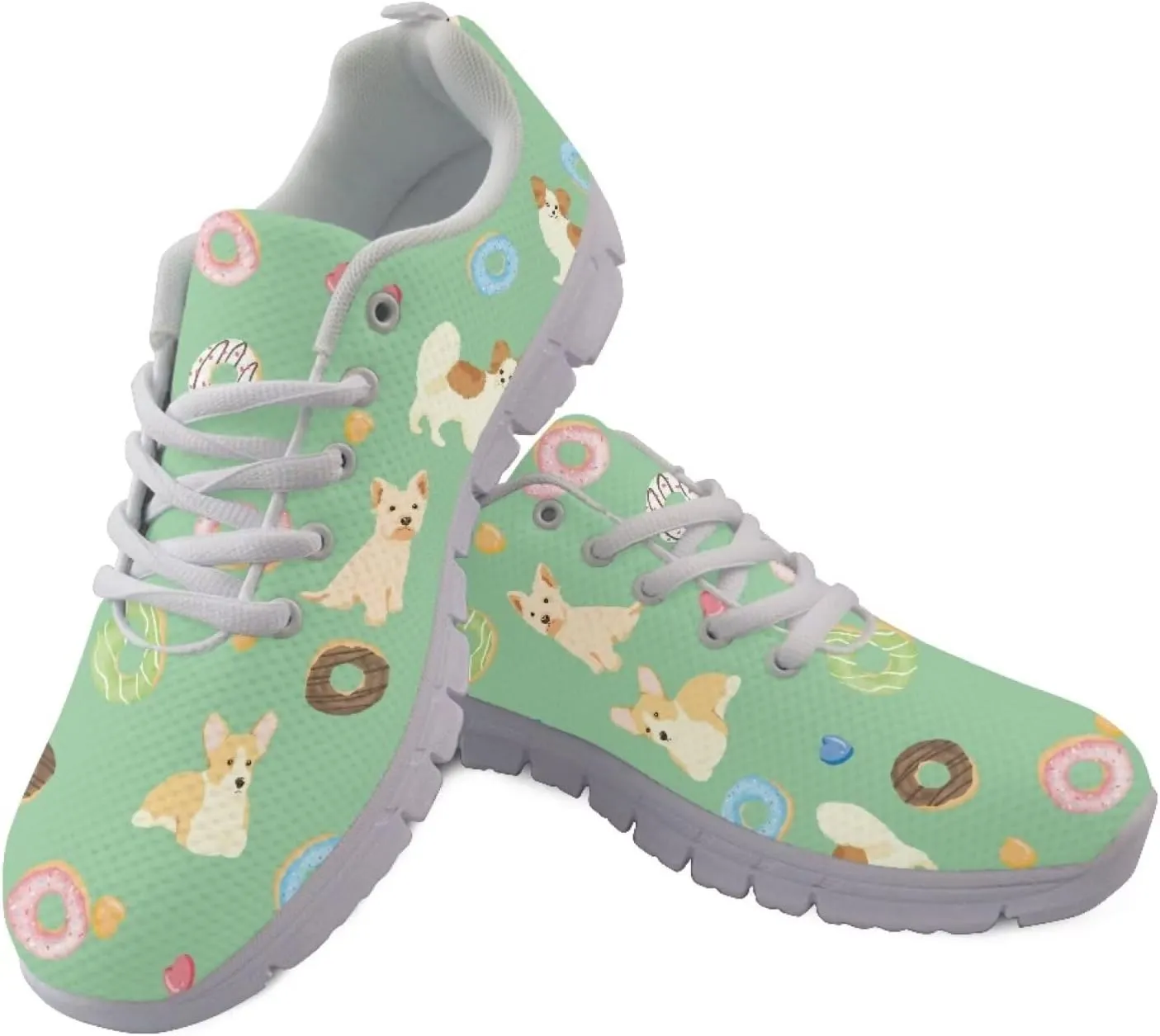 Modysero Womens Tennis Shoes Breathable Anti Slip Personalized Shoes for Women Funny Trendy Walking Sneaker for Ladies