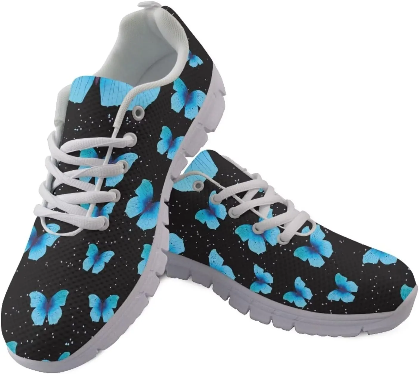 Modysero Womens Tennis Shoes Breathable Anti Slip Personalized Shoes for Women Funny Trendy Walking Sneaker for Ladies
