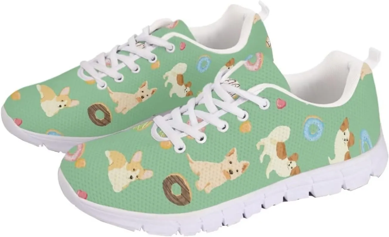 Modysero Womens Tennis Shoes Breathable Anti Slip Personalized Shoes for Women Funny Trendy Walking Sneaker for Ladies